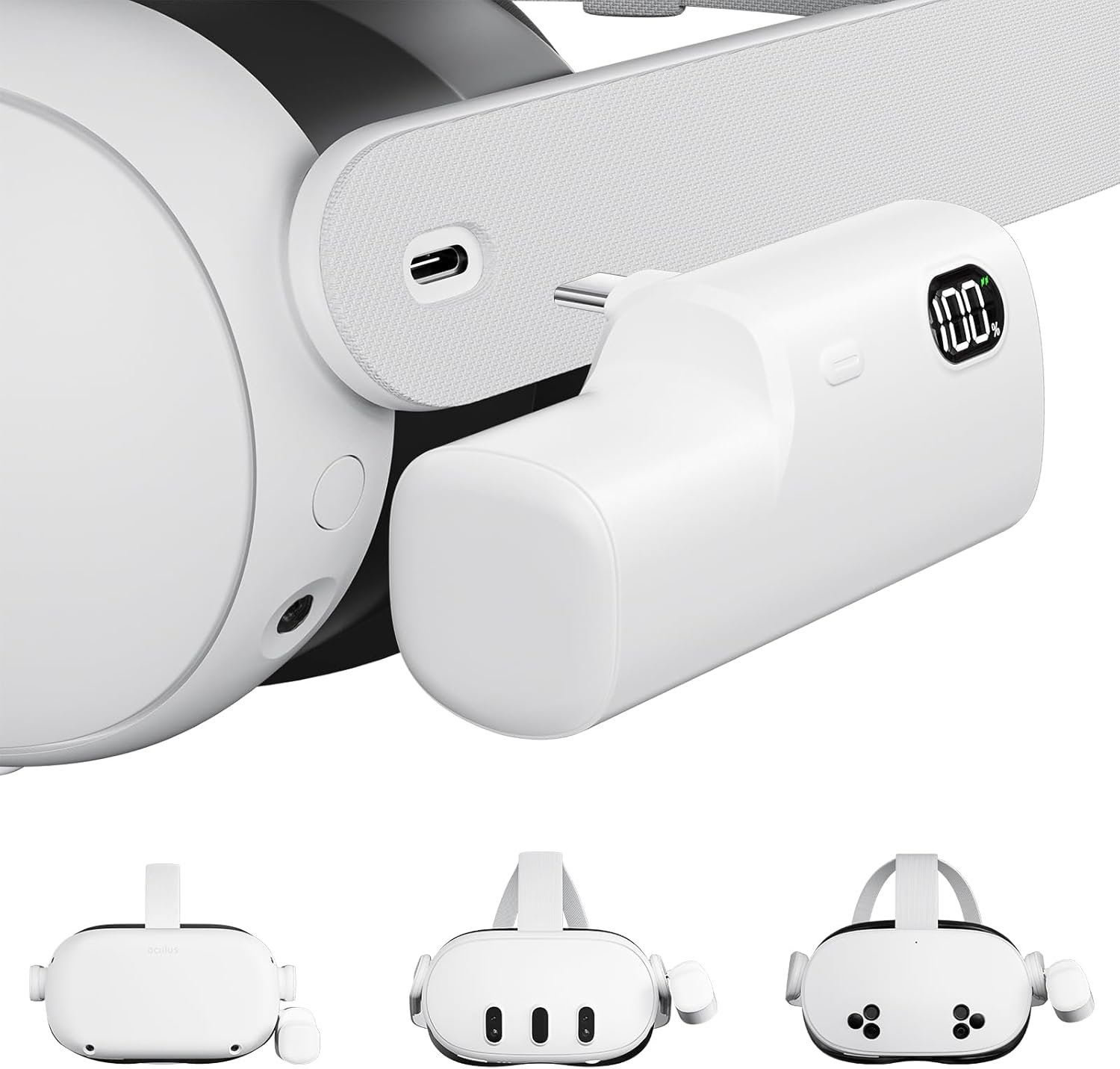 Gaming Accessories Headset - Paket Baterai untuk Meta Quest 3/3S