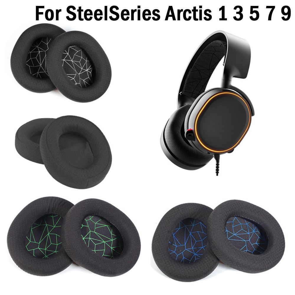 Gaming Accessories Headset - 2 Buah Bantalan Telinga Busa Pengganti