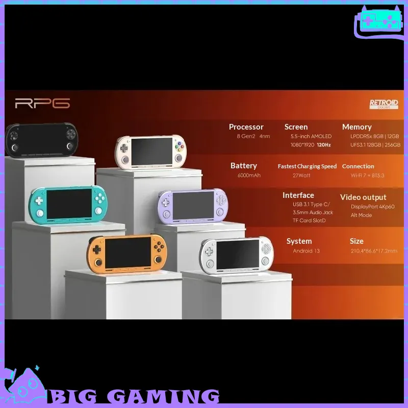 Gaming Accessories Retro - Untuk Retroid Pocket G2 Gaming Handheld