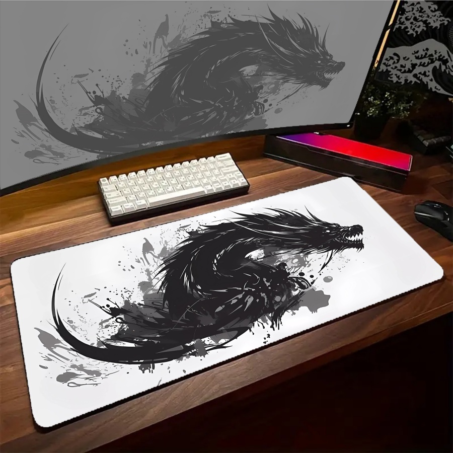 Gaming Accessories Pc Setup - Alas Mouse Besar Kawaii Dragon Mouse