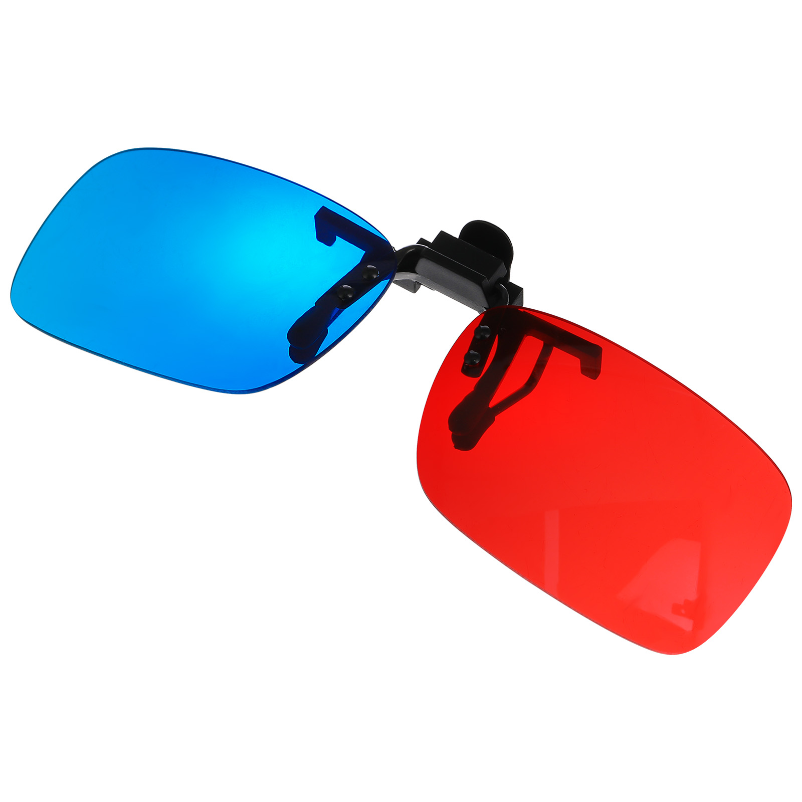 Klip Kacamata Merah Biru 3D Ba - Virtual Gaming Accessories ulasan dan harga