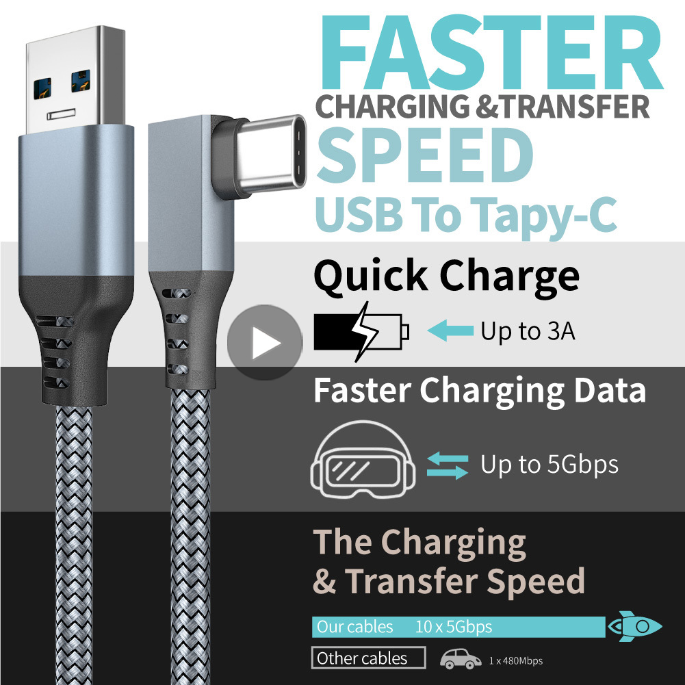 Kabel USB A Ke Tipe C 5M untuk - Virtual Gaming Accessories ulasan dan harga