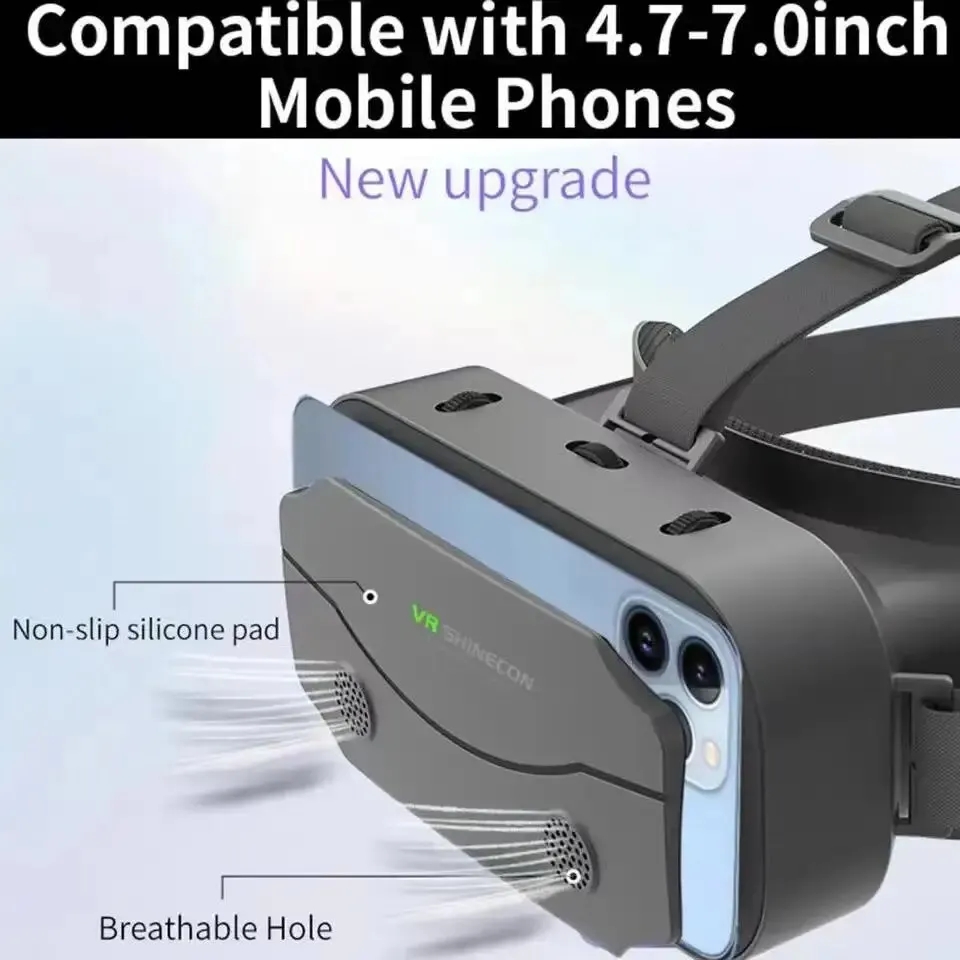 Kacamata VR 3D Headset Realita - Virtual Gaming Accessories ulasan dan harga