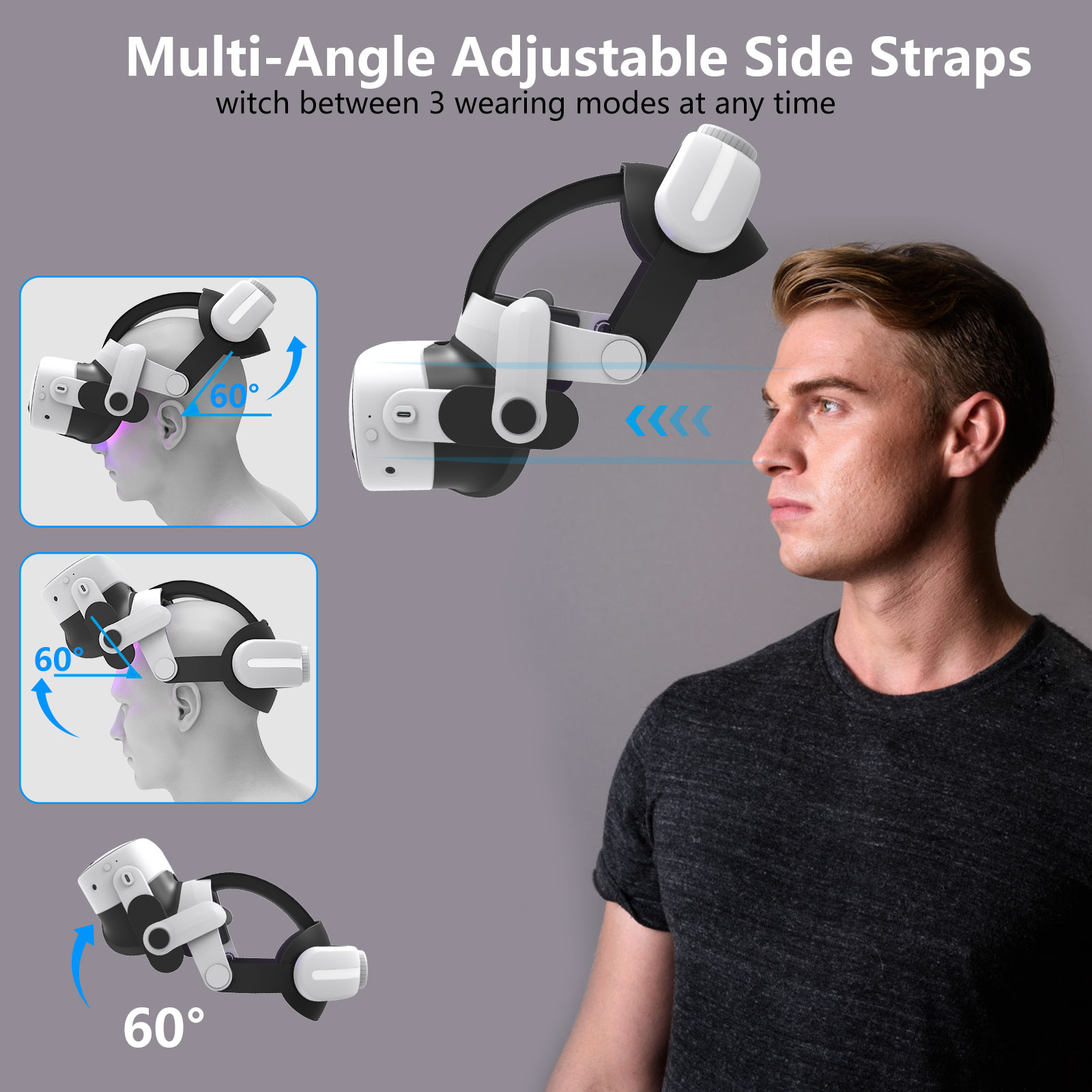 Untuk Meta Quest3 dan Quest3s, - Gaming Accessories Headset ulasan dan harga